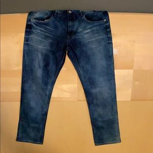 Men faded denim jeans size 36’32
